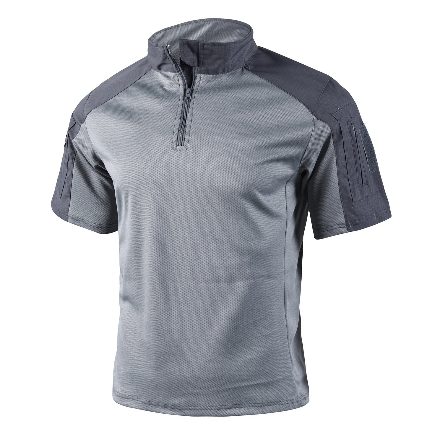 Men’s Short-Sleeve Tactical Quarter-Zip Top