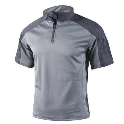 Men’s Short-Sleeve Tactical Quarter-Zip Top