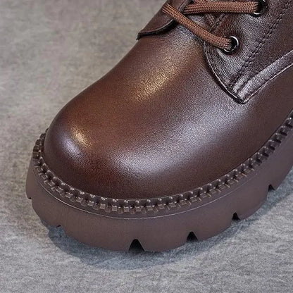 Women's Comfortable Leather-Look Boots