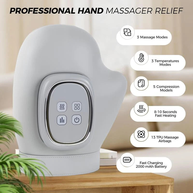 Rechargeable Air Compression Hand Massager