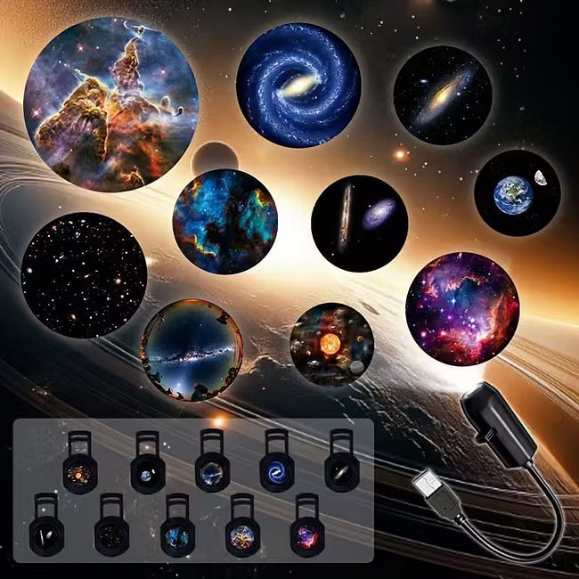 Plug-and-Play HD Starry Sky Projector