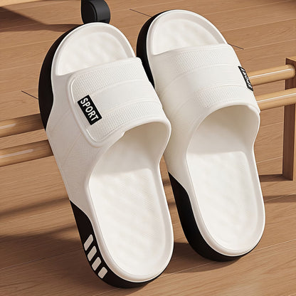 Men's Sculpted Platform Slide Sandals