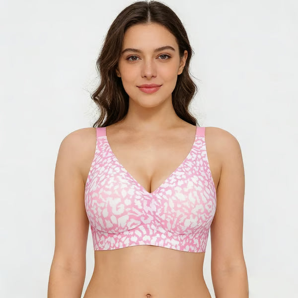 Women’s Leopard Print Wire-Free Bra
