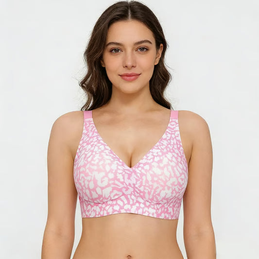 Women’s Leopard Print Wire-Free Bra