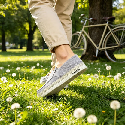 Men’s Woven Slip-On Loafers