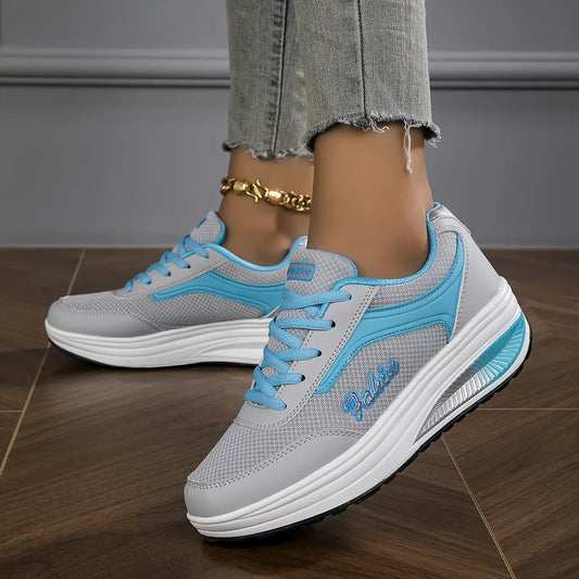 Women’s Breathable Chunky Sole Support Trainers