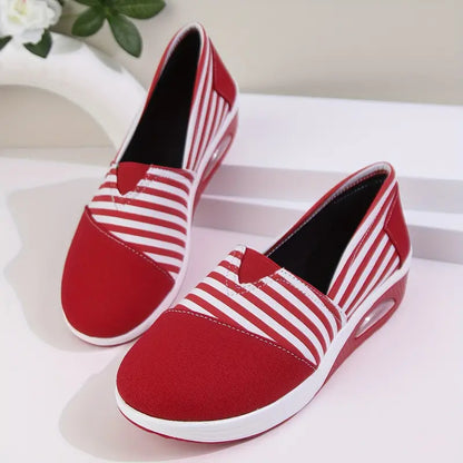 Women’s Striped Comfort Trainers