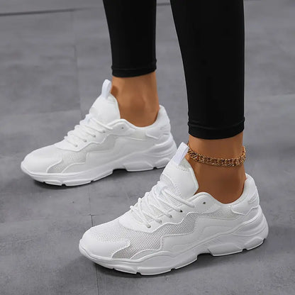 Women's Breathable Mesh Sneakers – Lightweight, All-Season Comfort