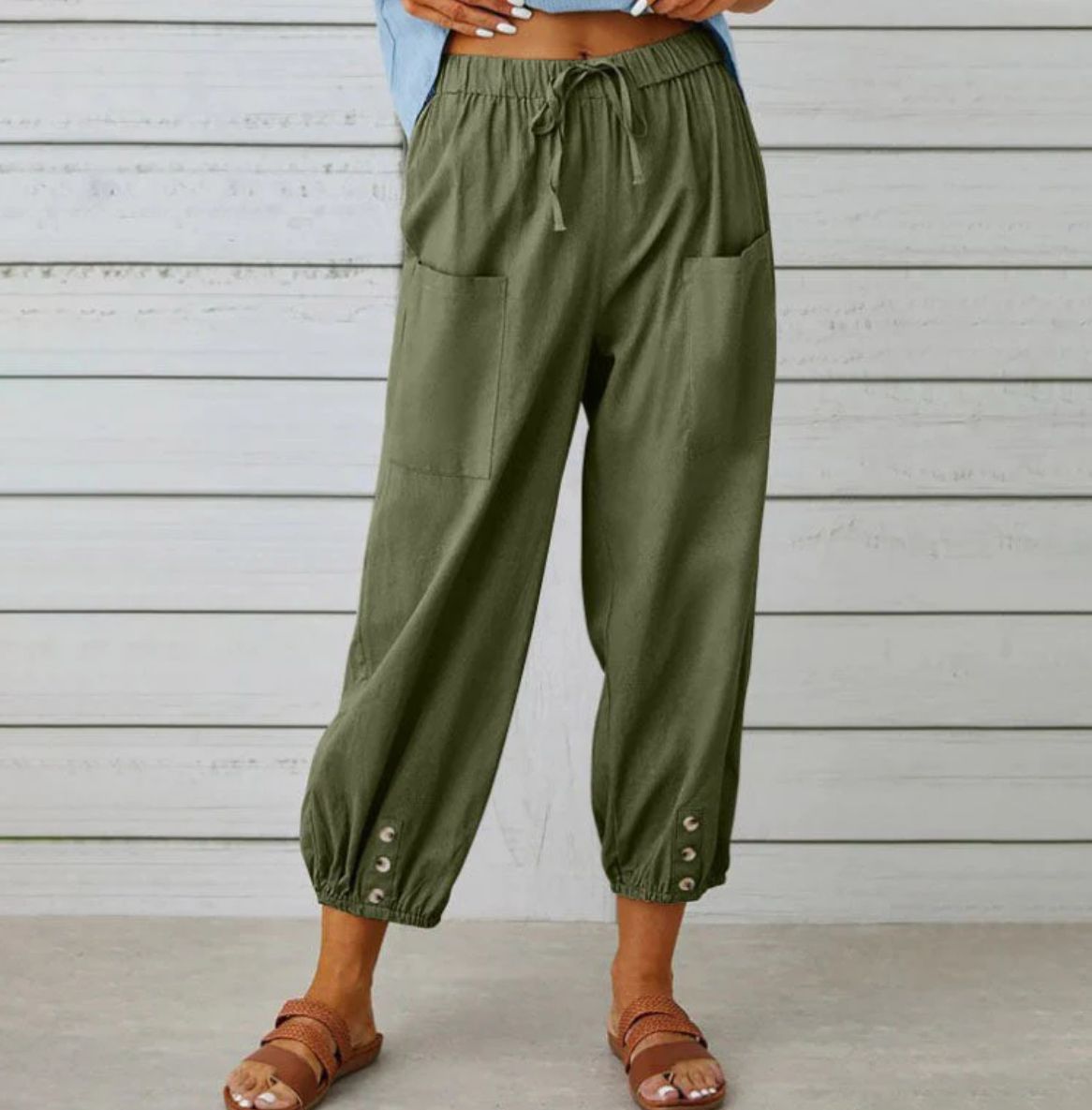 Women's Loose Wide Leg Straight Pants