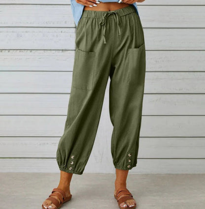 Women's Loose Wide Leg Straight Pants