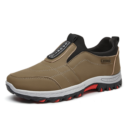 Men's Water-Resistant Slip-On Hiking Shoes
