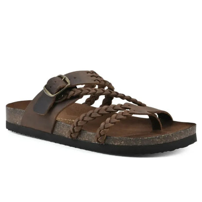 Women's Braided Strap Flat Sandals