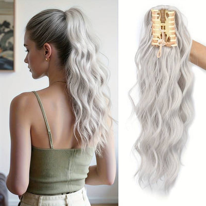 Women’s Water Wave Clip-In Ponytail Extension