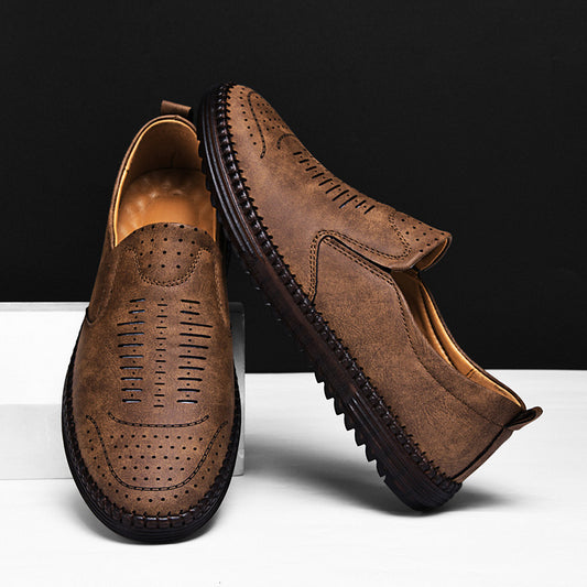 Men's Slip-On Loafers – Arch Support & Anti-Slip