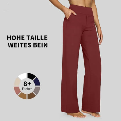 Women's Loose High-Waist Casual Yoga Trousers