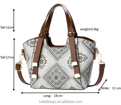 Women's Patterned Crossbody Bag