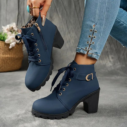 Women’s Chunky Heel Ankle Boots