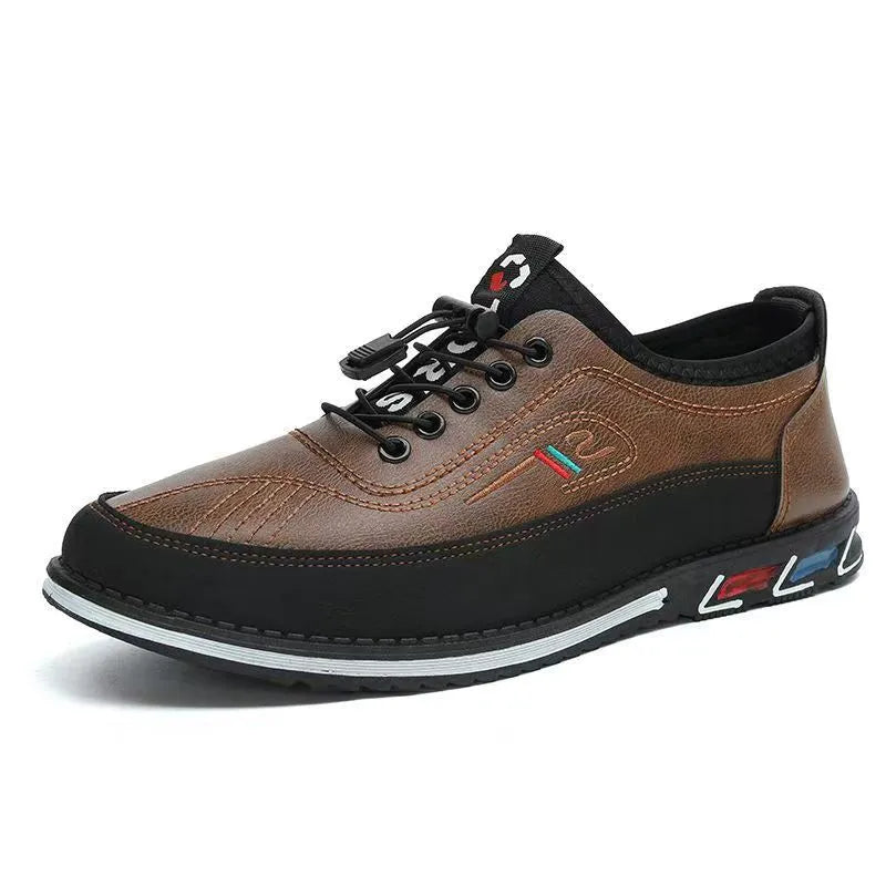 Men’s Leather-Look Comfort Shoes