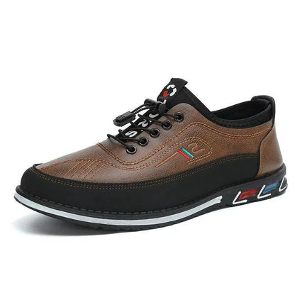 Men’s Leather-Look Comfort Shoes