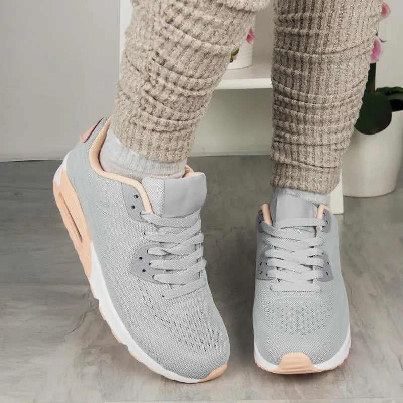 Women's Orthopaedic Lace-Up Breathable Sports Trainers