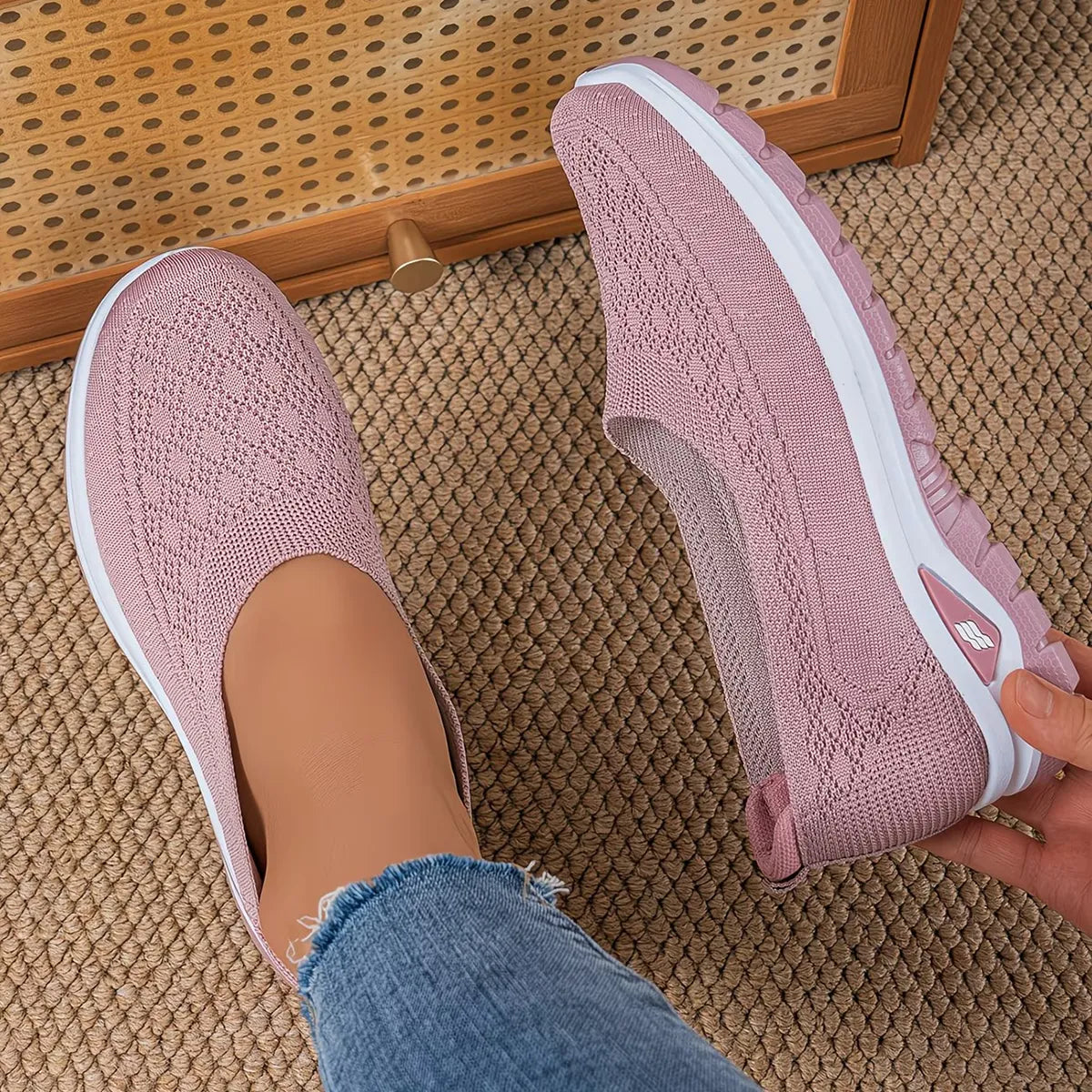 Women’s Lightweight Comfort Slip-On Trainers