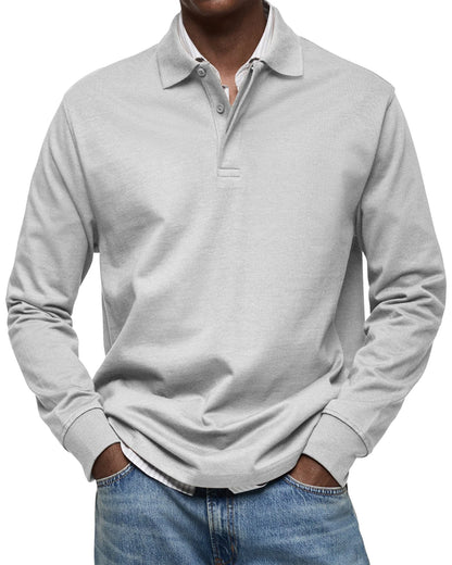 Men’s Harrington Long Sleeve Polo