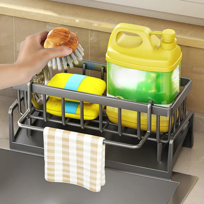 Women's Sink Organiser with Towel Rail