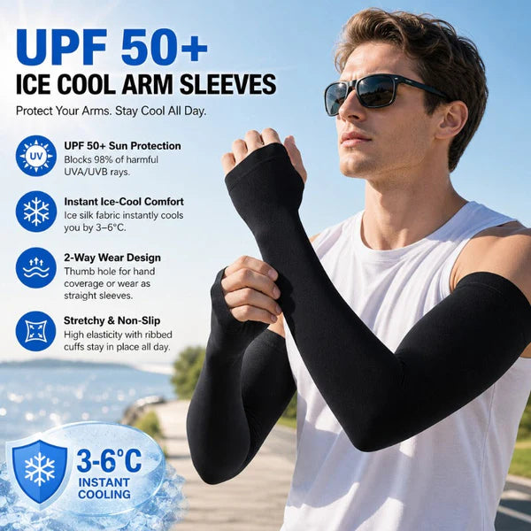UPF 50+ Cooling Arm Sleeves