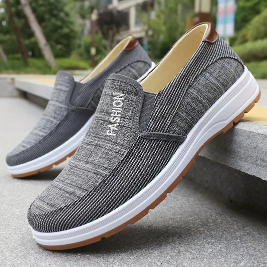 Men's Canvas Slip-On Shoes