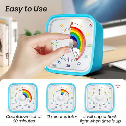 60-Minute Visual Countdown Timer