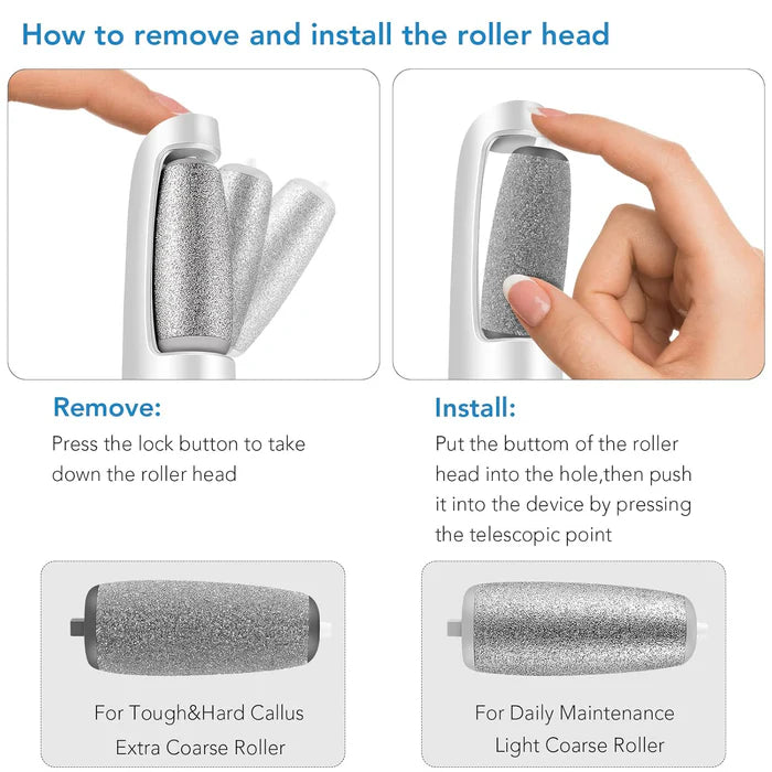 Rechargeable Electric Foot File