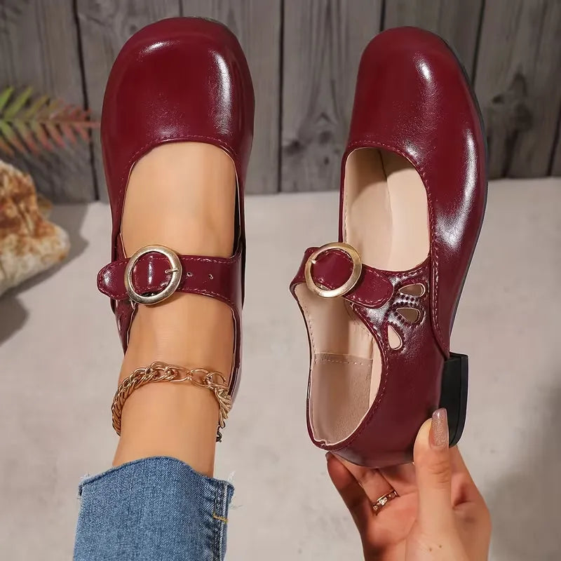 Women’s Supportive Strap Court Shoes