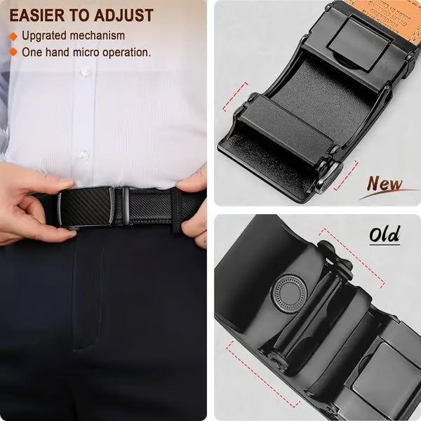 Men's Adjustable Ratchet Buckle Belt