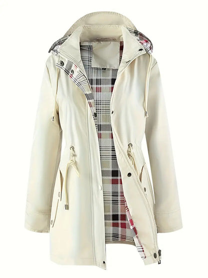 Chic Waterproof Women's Rain Jacket