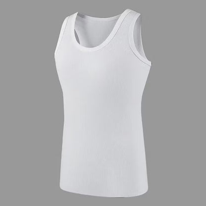 Men’s 3-Pack Ribbed Sleeveless Vests
