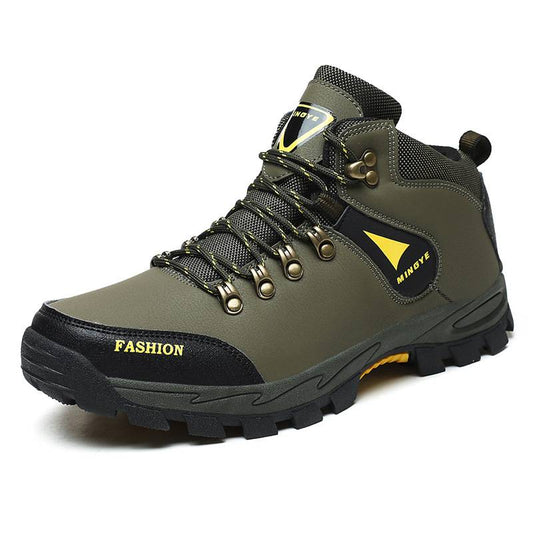 Outdoor hiking boots: shock-absorbing and non-slip