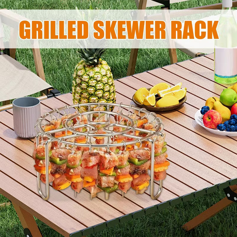 Stainless Steel Vertical Skewer Rack
