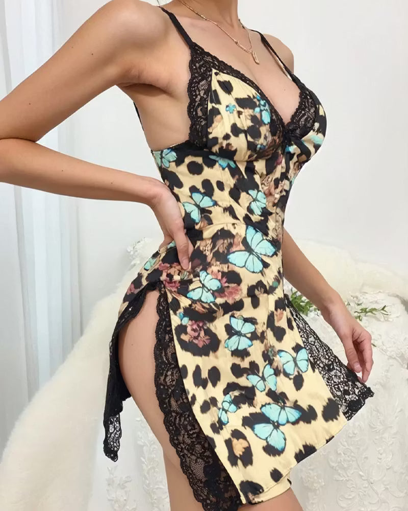 Women's Lace Trim Nightdress