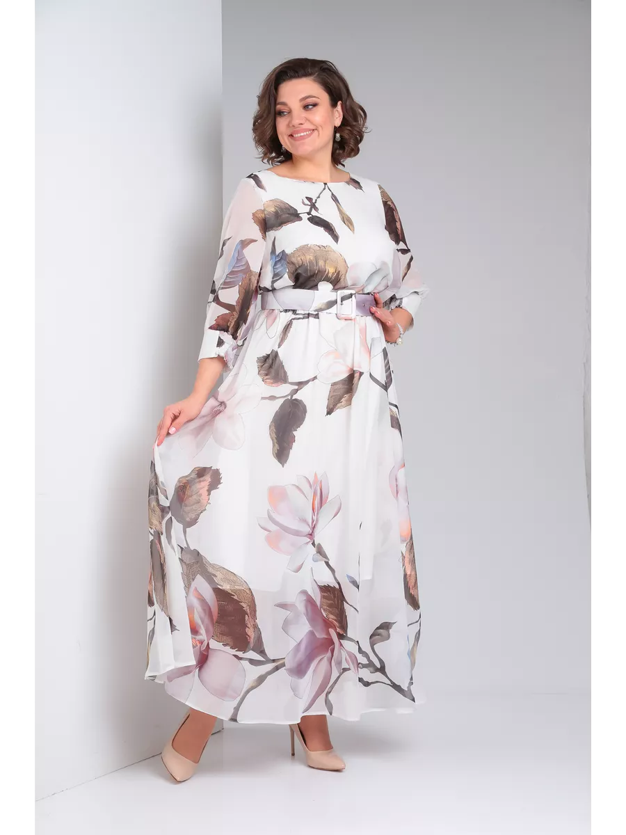 Elegant Floral Maxi Dress