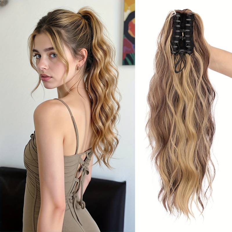 Women’s Water Wave Clip-In Ponytail Extension
