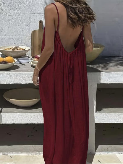 Women's Sleeveless Cami Lounge Dress