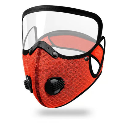 Reusable Filter Face Mask With Eye Shield