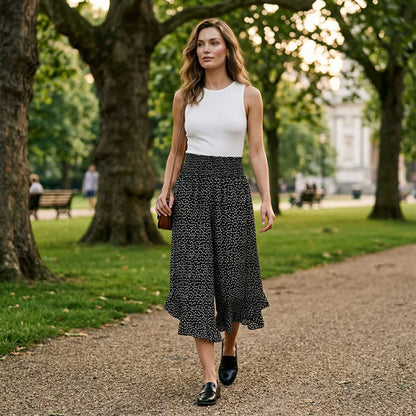 Women’s Flowy Wide-Leg Trousers