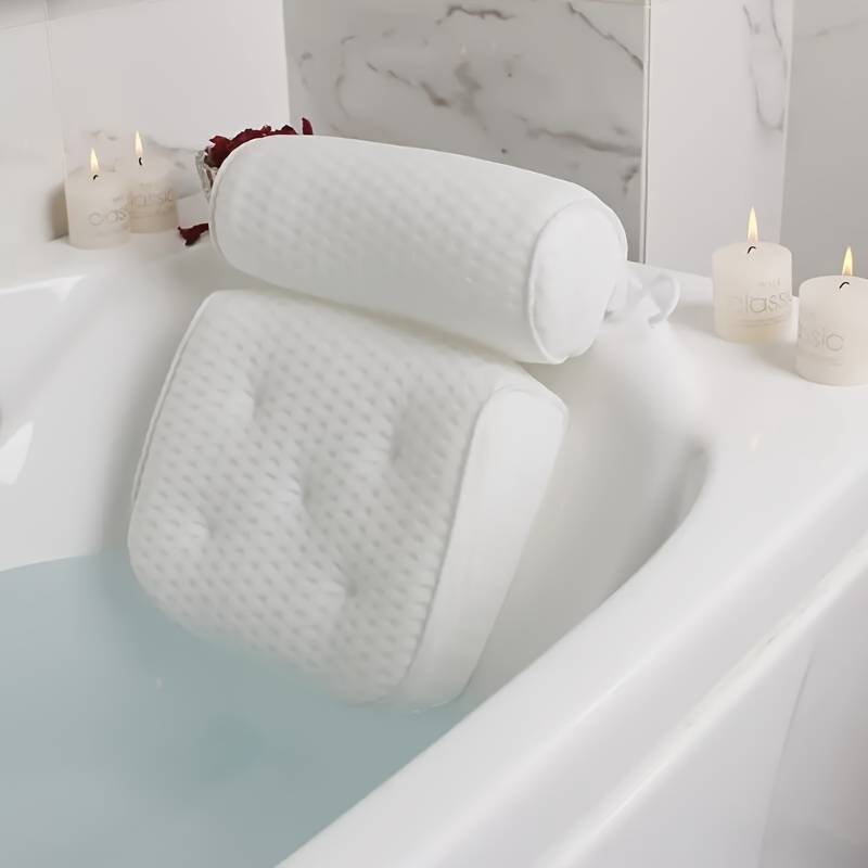 Bath Neck and Back Support Cushion