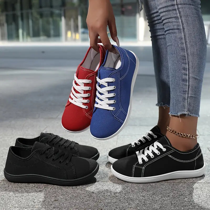 Lace-Up Comfort Trainers