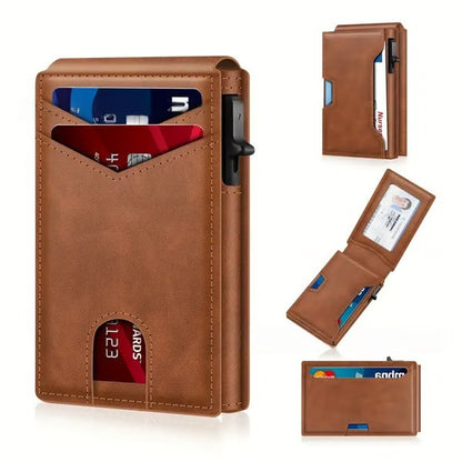 Pop-Up RFID Card Wallet