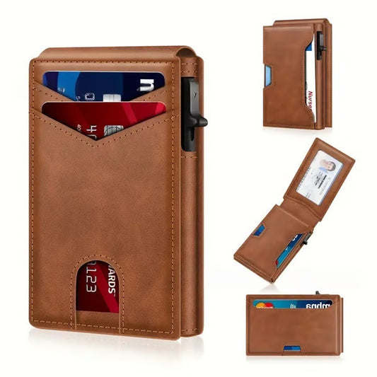 Pop-Up RFID Card Wallet