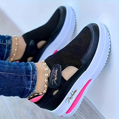 Women’s Breathable Knit Low-Top Comfort Trainers