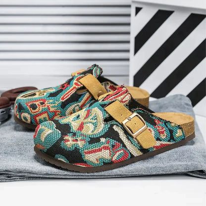 Printed Buckle Clogs