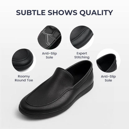 Men's Wide Fit Slip-On Loafers